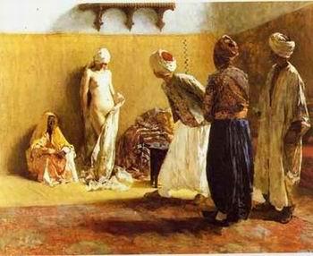 unknow artist Arab or Arabic people and life. Orientalism oil paintings  346 China oil painting art